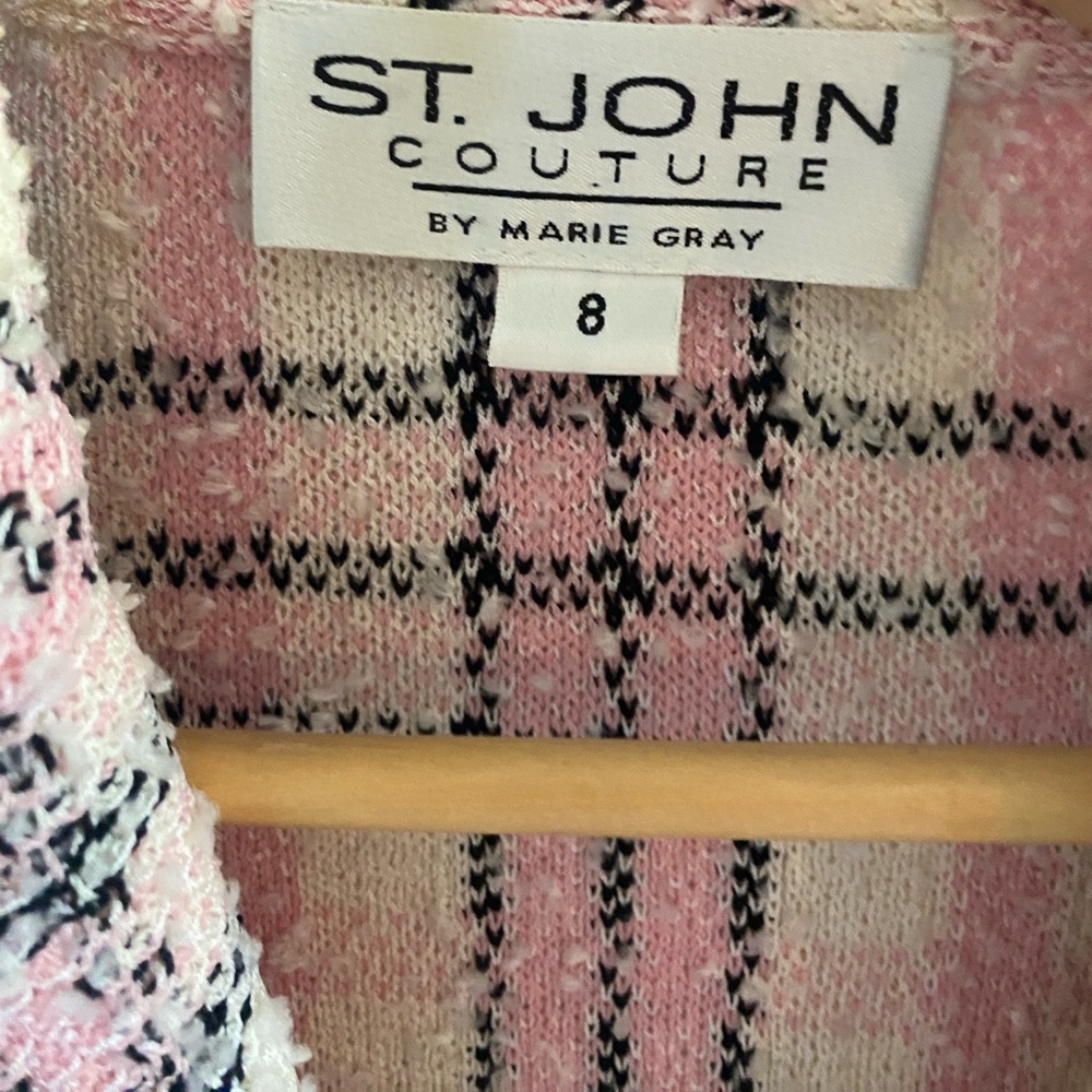 ST. JOHN COLLECTION By Marie Gray SZ 8 boxy style Patch pockets